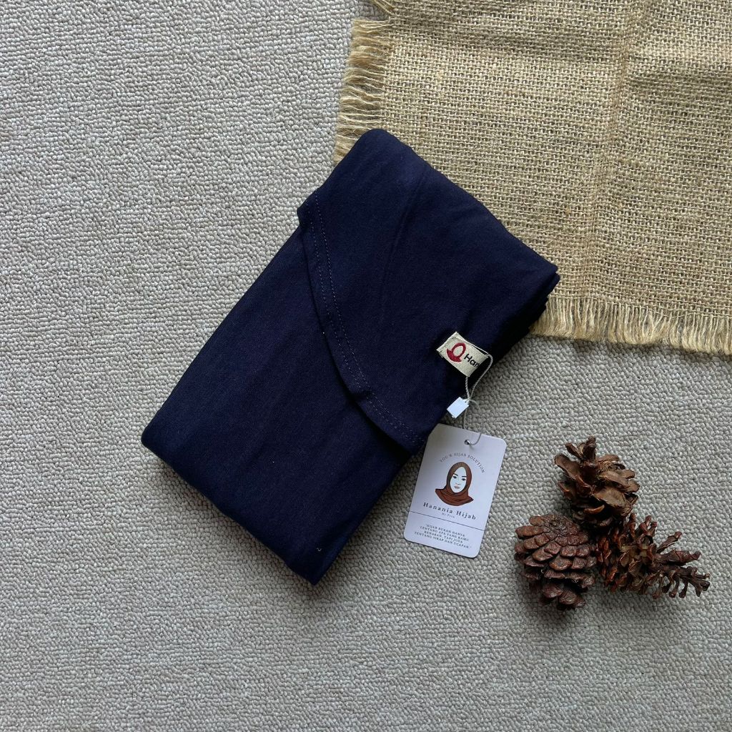 Hanania Hijab - Kiandra L Bamboo Pashmina Oval Syar'i Rayon Bamboo Premium | Pashmina Oval Meleyot L Rayon Bamboo