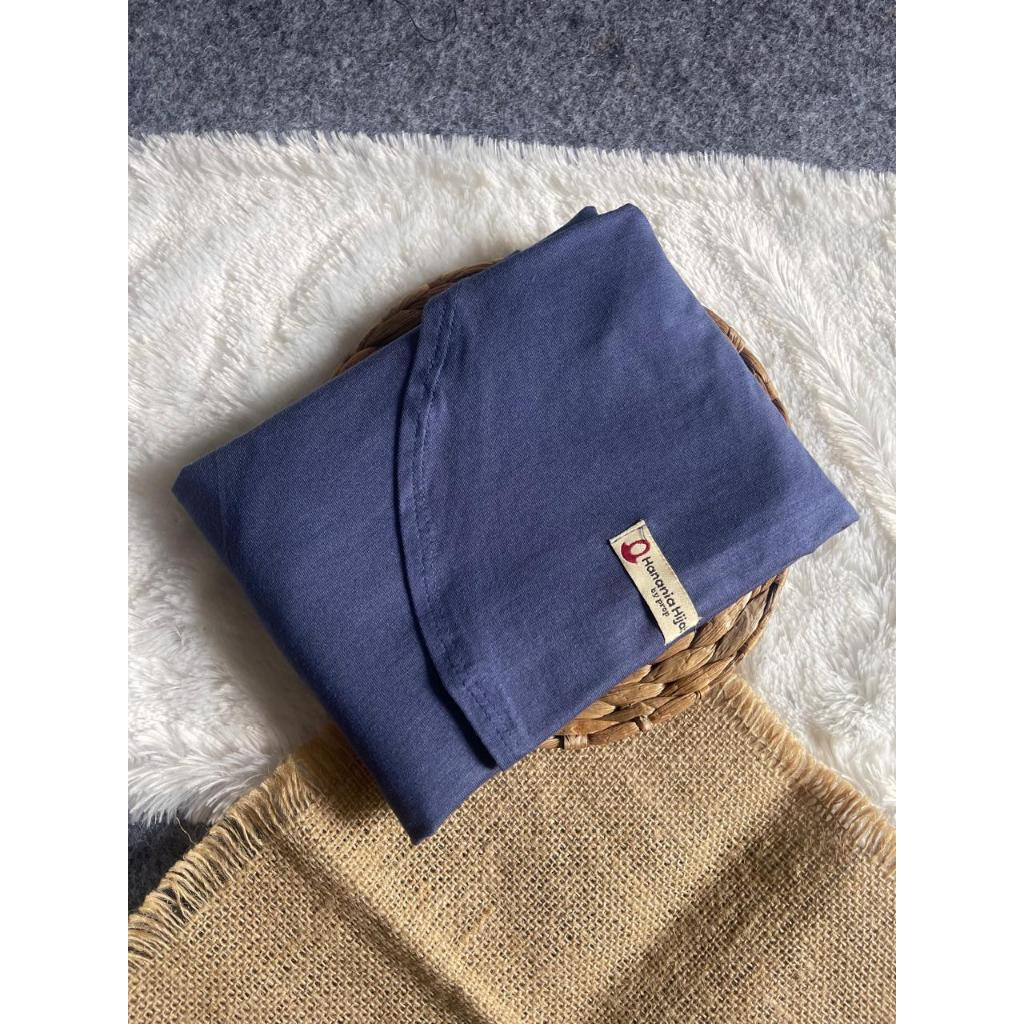Hanania Hijab - Clara Pashmina Kaos Oval Rayon Premium | Pashmina Oval Meleyot Bahan Cotton Rayon