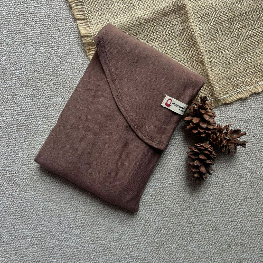 Hanania Hijab - Zhia L Bamboo Pashmina Oval Inner 3in1 Syar'i Rayon Bamboo Premium | Pashmina Instan Inner 3in1 L Rayon Bamboo