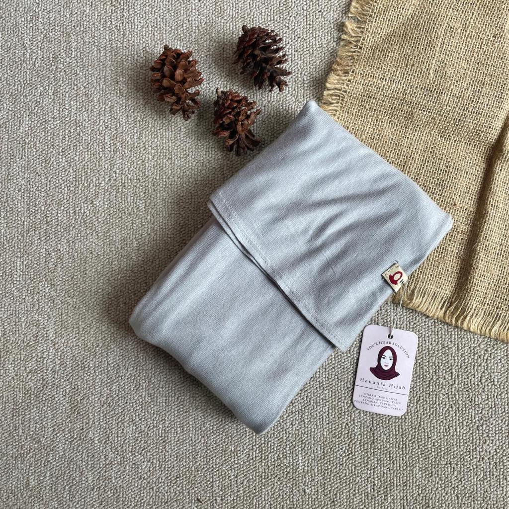 Hanania Hijab Pashmina Kaos Oval Kiandra EXTRA LARGE Jumbo Syar'i Rayon Cooltech | Pashmina Oval
