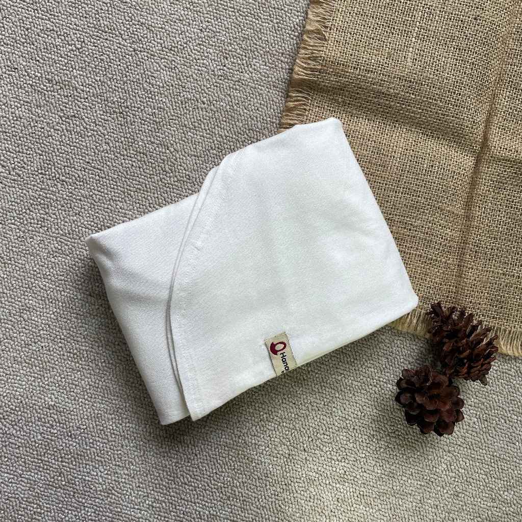 Hanania Hijab - Clara Pashmina Kaos Oval Rayon Premium | Pashmina Oval Meleyot Bahan Cotton Rayon