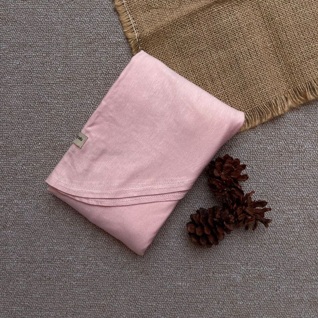 Hanania Hijab - Aldera Pashban Pashmina Bandana Kaos Oval Tali Syar'i Rayon Cooltech Premium | Pashmina Bandana Oval Kaos Rayon Cooltech