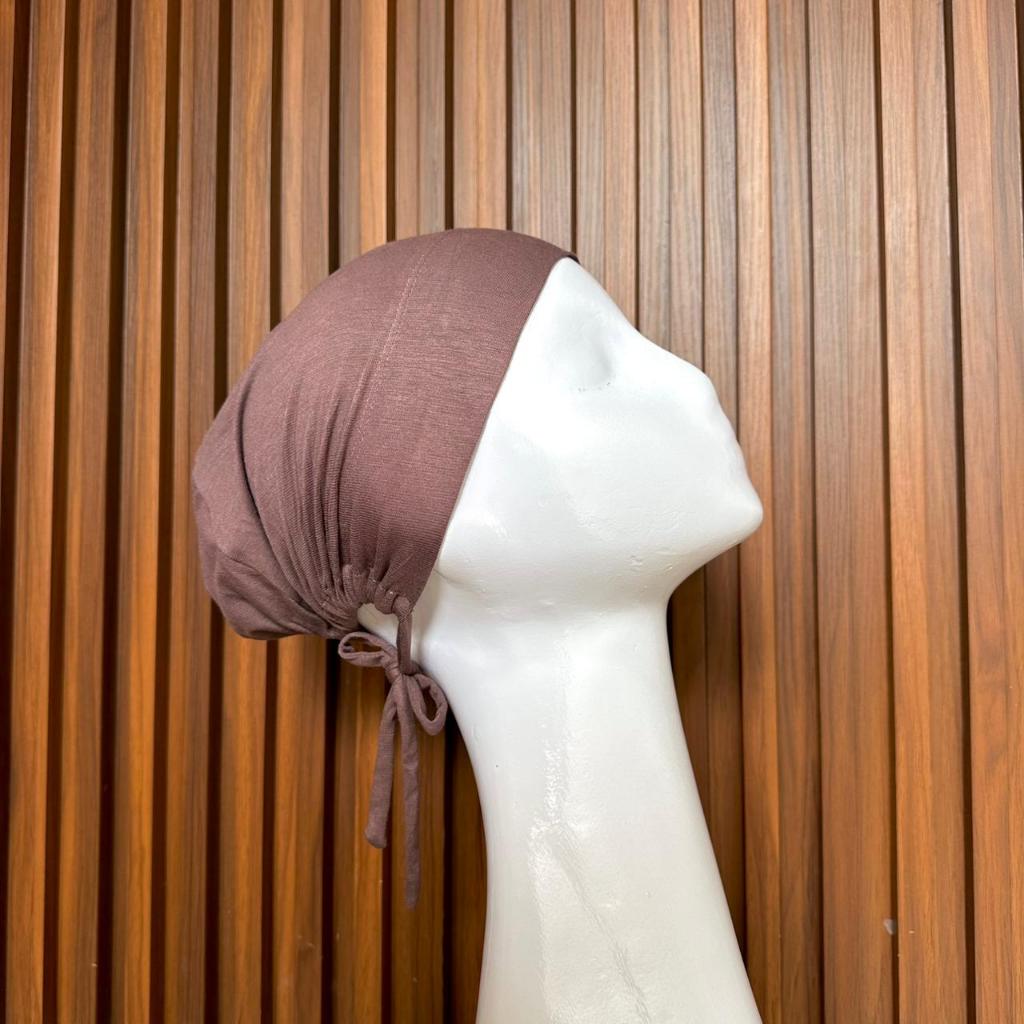 Hanania Hijab - Inner Basic Turki Ciput Tali Kaos Rayon Premium Inner Hijab Ciput Kaos Anti Pusing