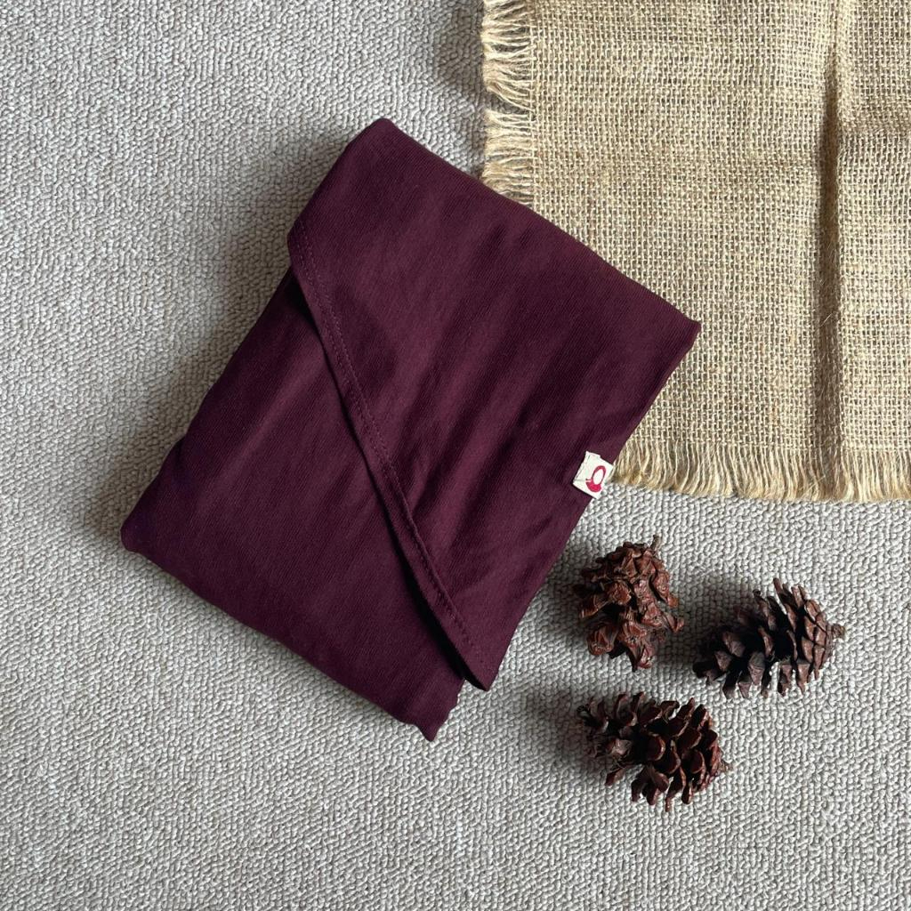 Hanania Hijab - Aldera Pashban Pashmina Bandana Kaos Oval Tali Syar'i Rayon Cooltech Premium | Pashmina Bandana Oval Kaos Rayon Cooltech