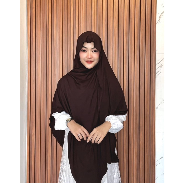 Hanania Hijab Pashmina Kaos Oval Kiandra EXTRA LARGE Jumbo Syar'i Rayon Cooltech | Pashmina Oval