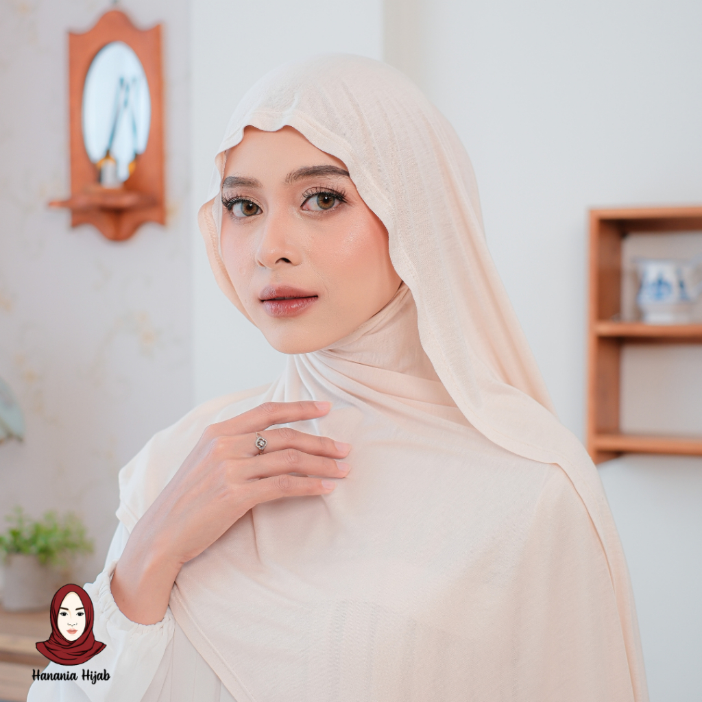 Hanania Hijab - Savia Shawl Pashmina Viscose Rayon Ringan Flowly Stretch